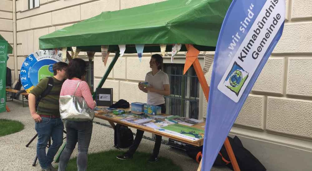 Infostand des Klimabündnis Steiermark