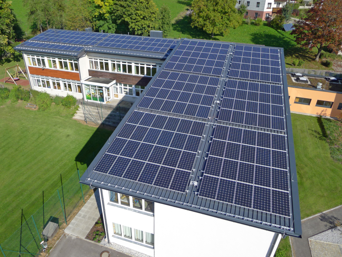 Photovoltaik auf öffentlichem Gebäude