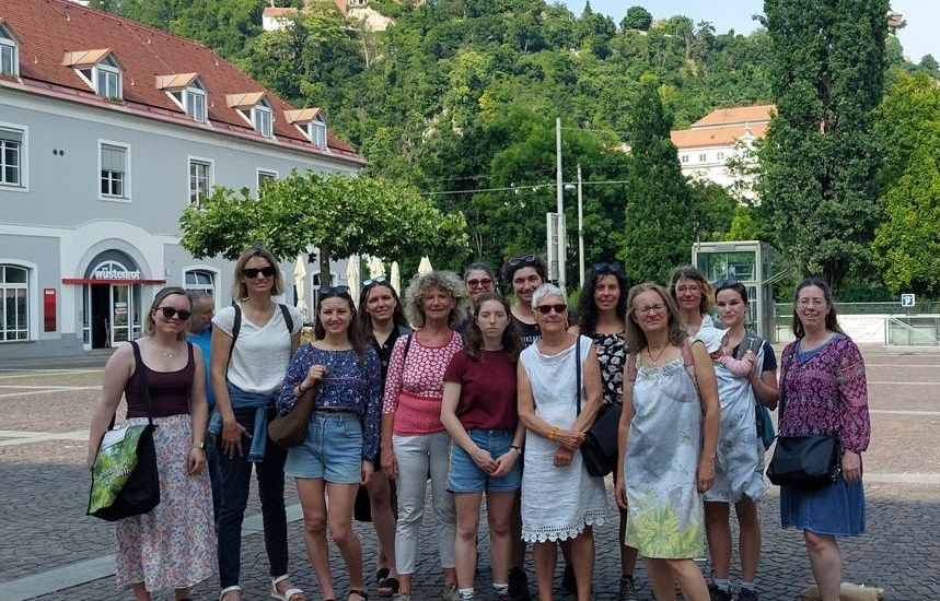 Klimastadtrundgang Gruppenfoto