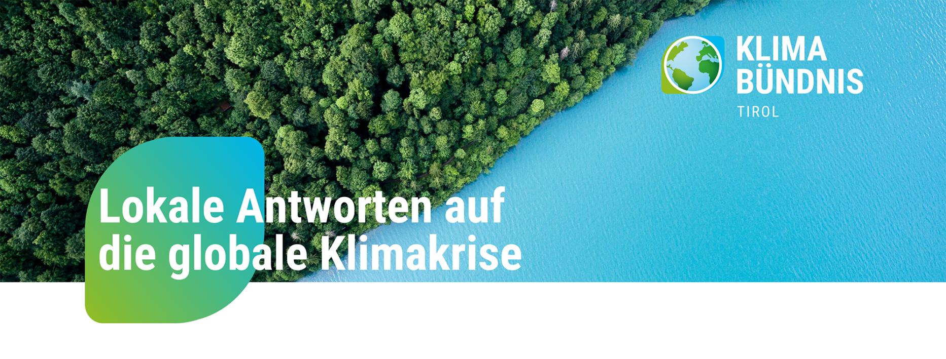 Newsletter Header Klimabündnis Tirol Lokale Antworten auf die globale Klimakrise