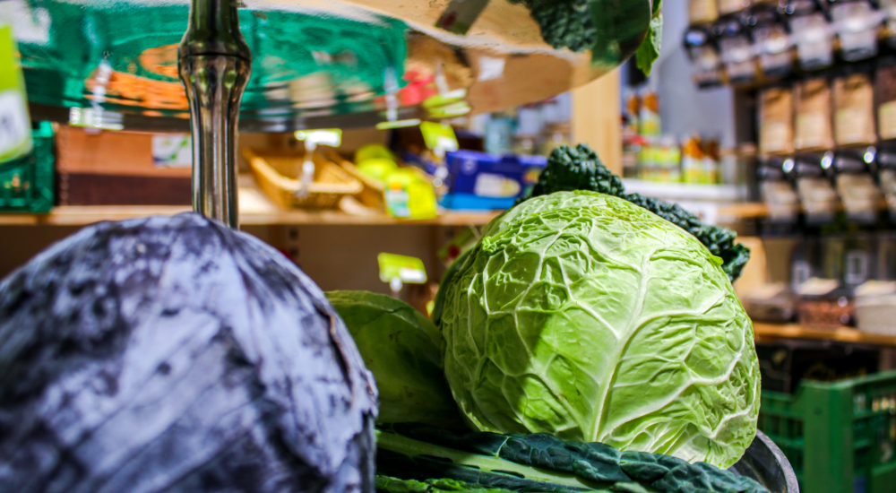 Rot Kohl und Weiß Kohl