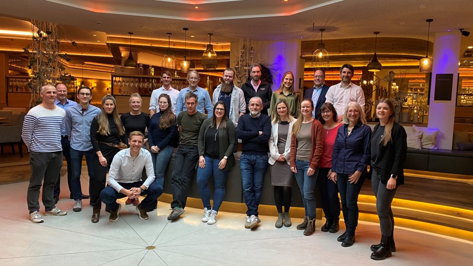 Gruppenfoto Netzwerktreffen Betriebe Mobil im Alpenresort Schwarz