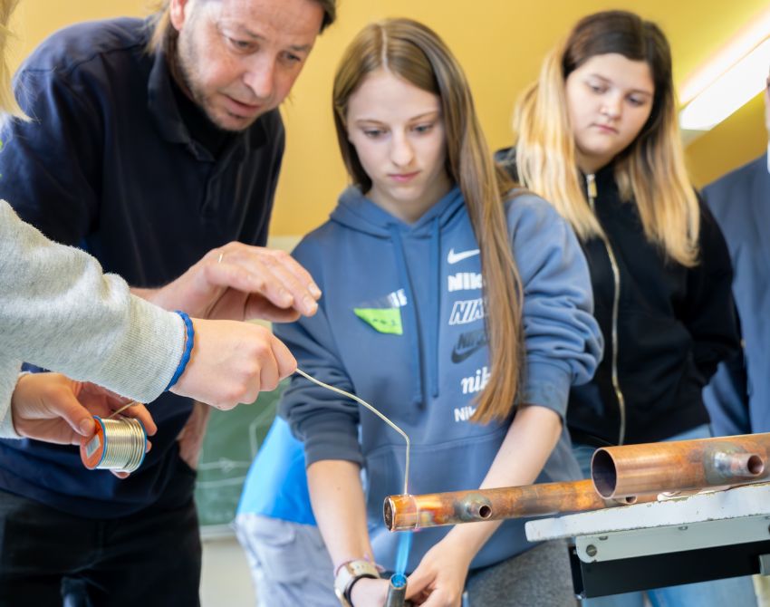 Solarcamp Passail Löten