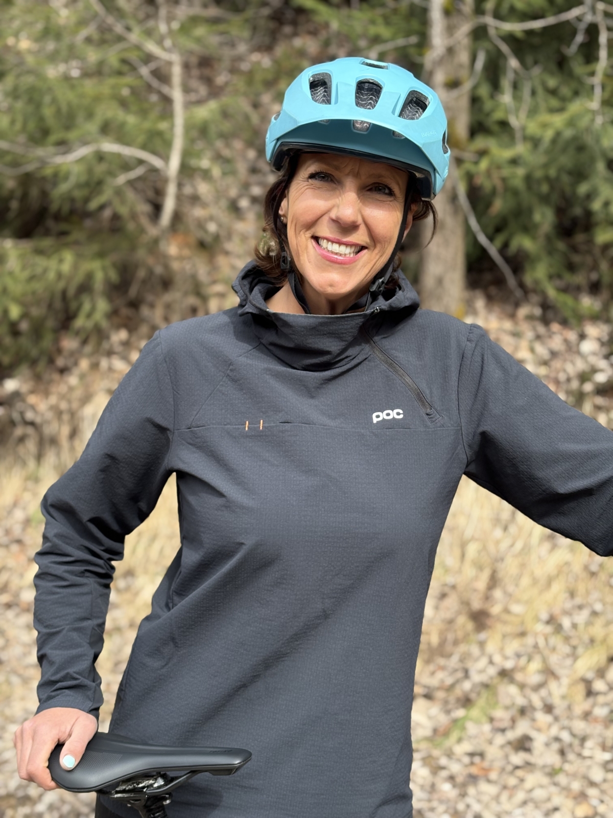Simone Weitlaner auf dem Rad